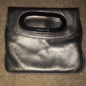 Pewter Silver timeless Michael Kors Cross Body Bag